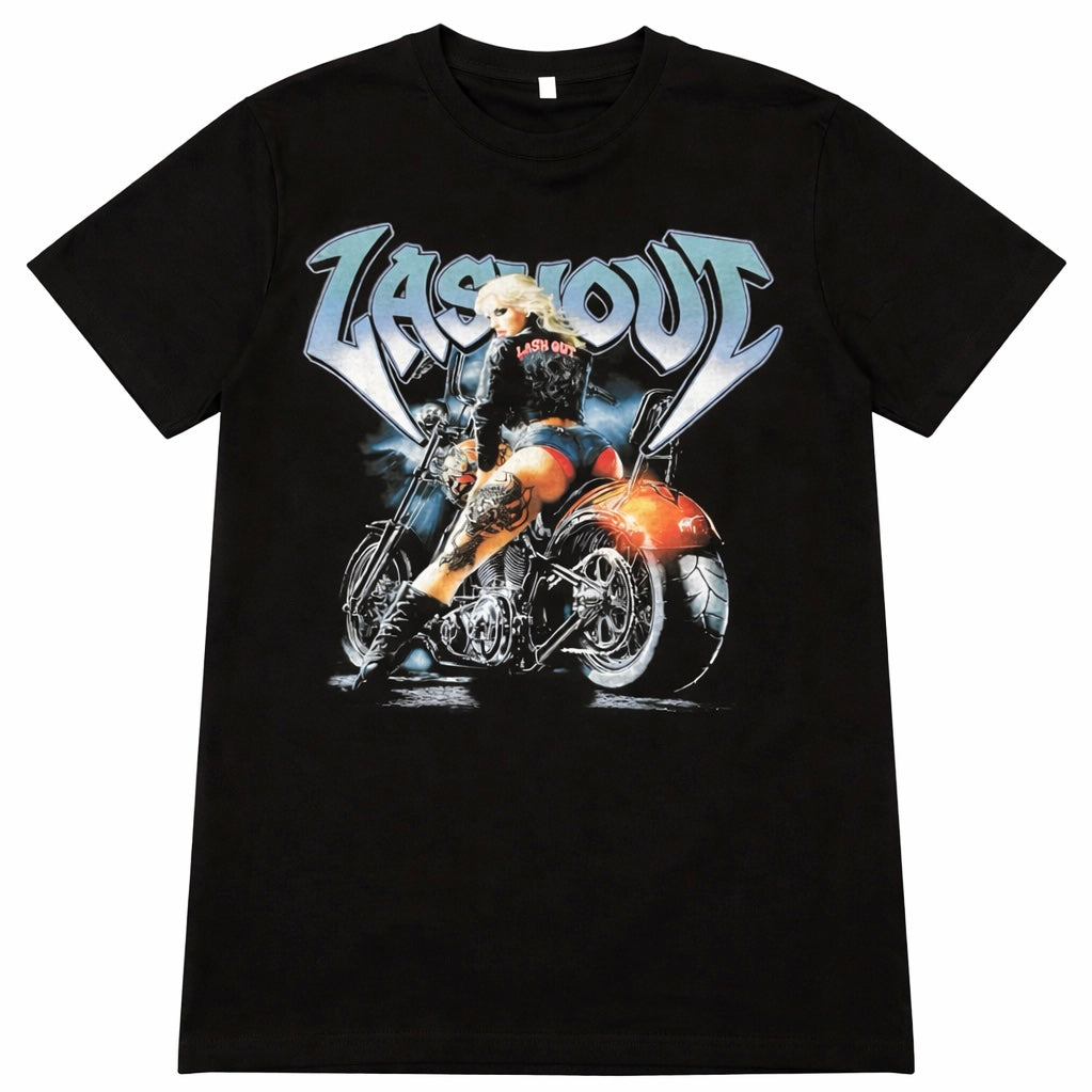 Midnight Rider LashOut Tee 🏍️🖤