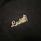 LashOut Signature Embroidered Oversized Cropped Hoodie