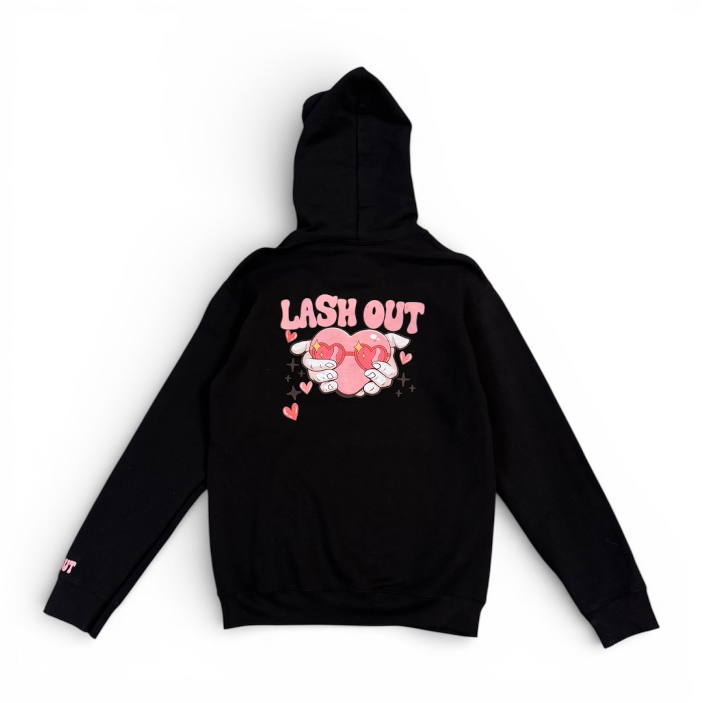 With Love Full Length Oversized Pullover Hoodie